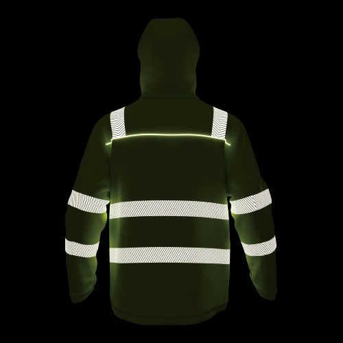 reflective waterproof cycling jacket