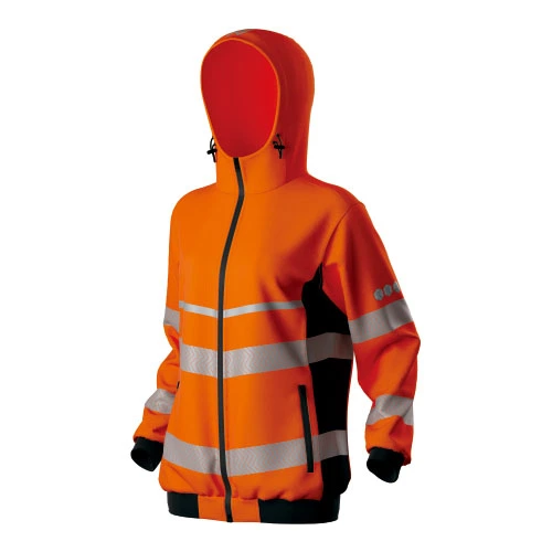 HI-VIS Women's Two-Tone Hooded Sweatshirt