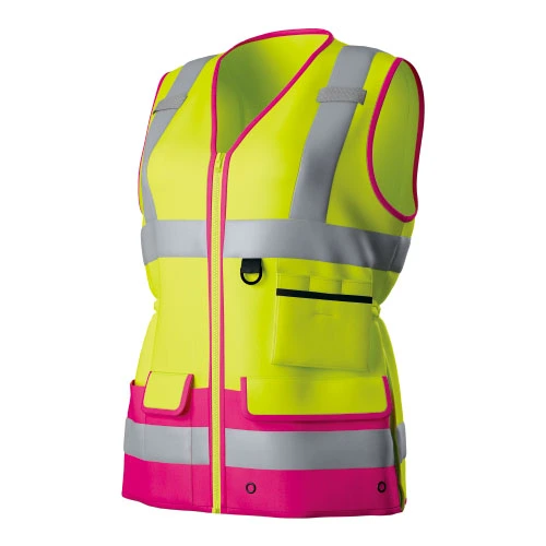 HI-VIS Women's Multi Pocket Suveyors Vest