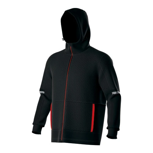 hooded outdoor jacket