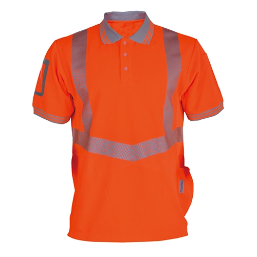 cotton hi vis polo