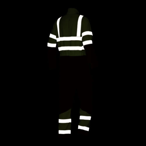 flame resistant coverall for fr reflective jacket