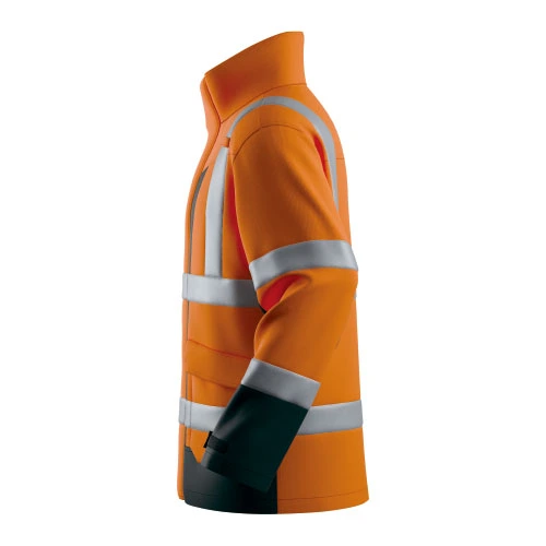 flame resistant jacket for hi vis fr coveralls