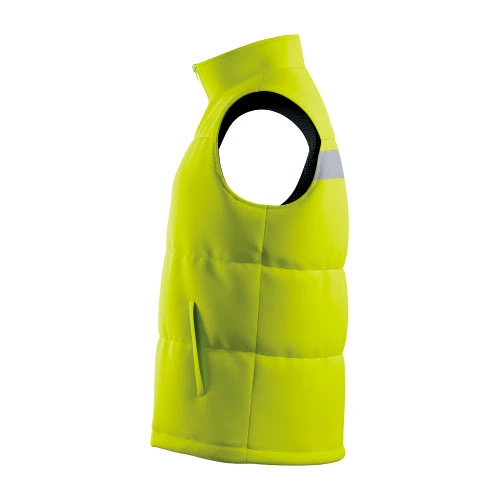 full zip reversible insulation bodywarmer for surf jackets