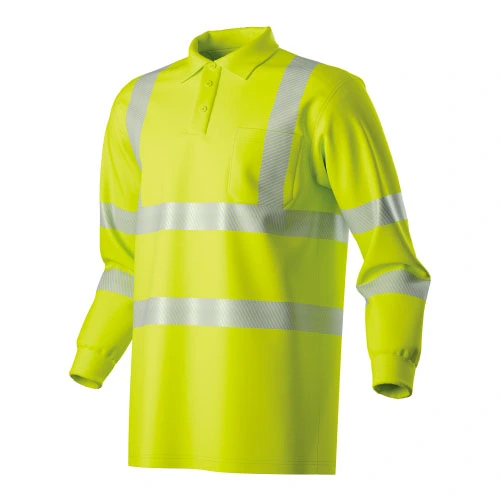 long sleeve high vis polo