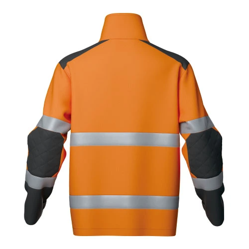 multi pockets flame resistant jack for flame retardant hi vis trousers