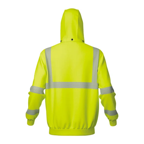 sweatshirt for fr rated safety vest