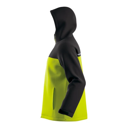 two tone light weight running hooded jacket for upper sports jacket