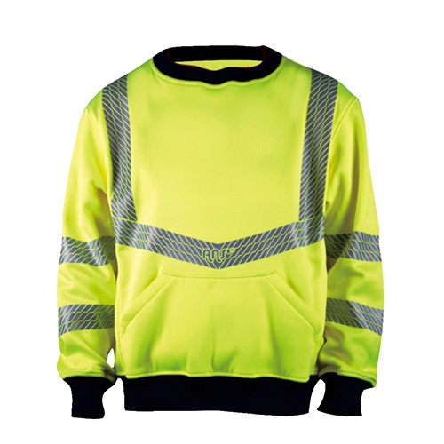 Men's Hi Vis Pullover Sweatshirt, Hi Vis Fr Hooded Sweatshirt | Kachun