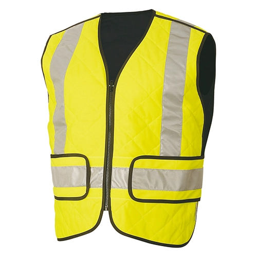 safety vest with ice packs