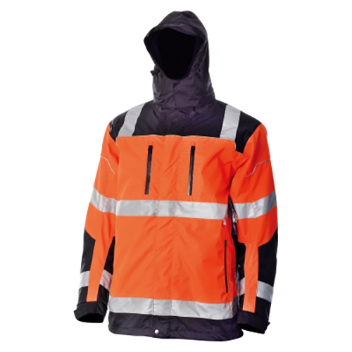 HI-VIS Two Tone 2IN1 Detachable Waterproof Ripstop Jacket