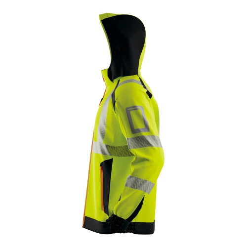 hi vis softshell hoodie