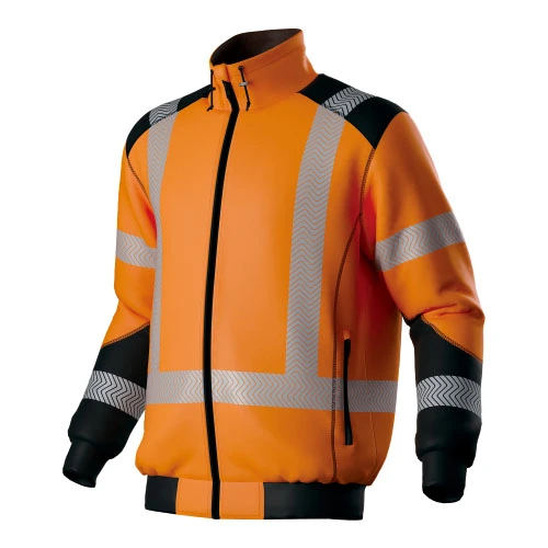 HI-VIS Two-Tone Stretchy  Insulated Fleece Jacket