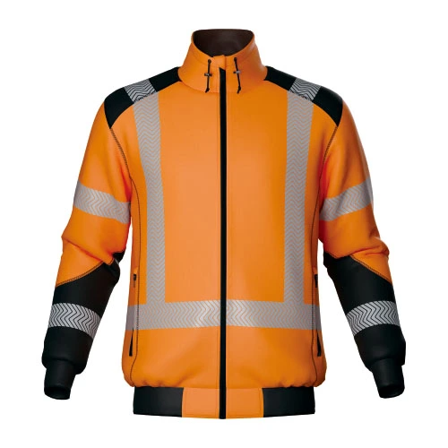 insulated fleece jacket for high visibility safety jacket