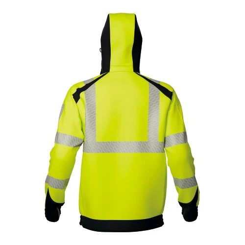 orange hi vis hoodie waterproof