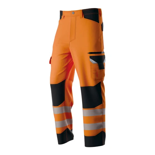 HI-VIS Two-Tone Stretchy Workwear Trousers