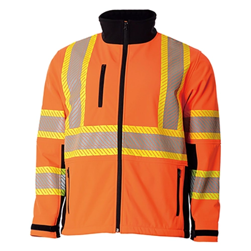 performance jacket for heated high visibility jacket