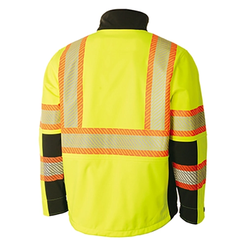 performance jacket for high visibility fleece jacket