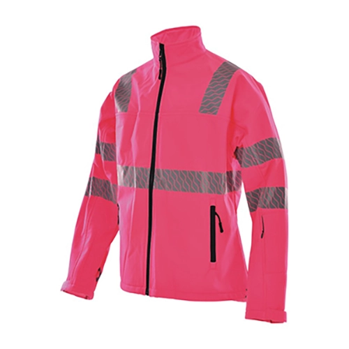 Pink Colour Rain Softshell Jacket