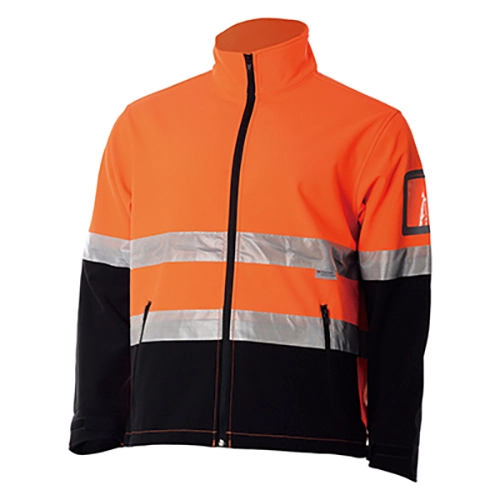 reflective softshell jacket