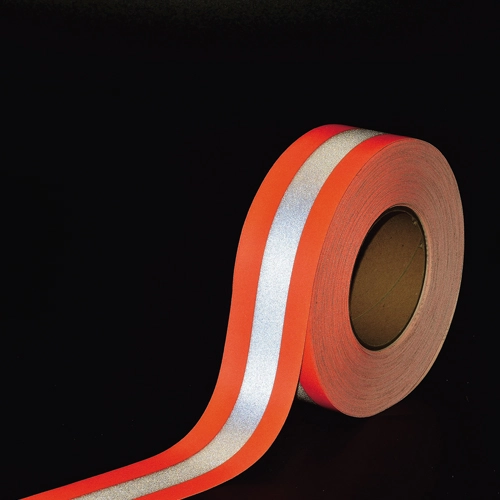 100 cotton flame resistance combined performance sewing reflective tape for iron on reflective strips for clothing