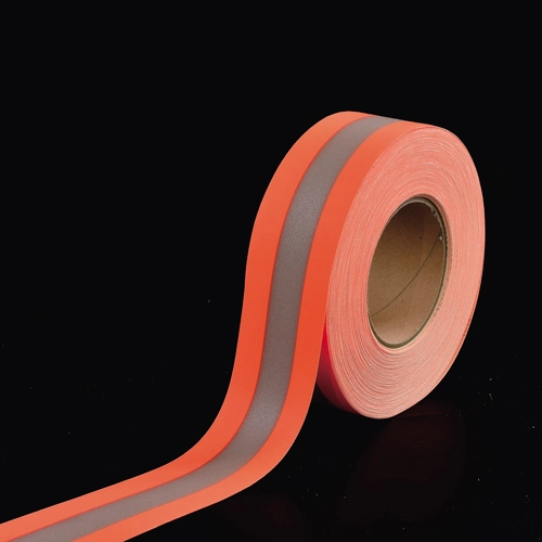 100 cotton flame resistance combined performance sewing reflective tape for iron on reflective tape