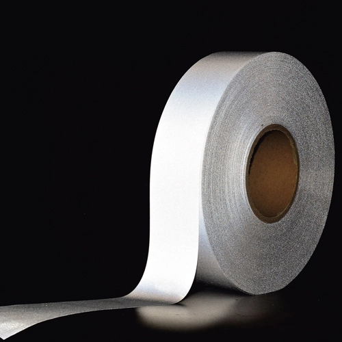 100 polyester base sewing reflective tape for sew on reflective tape for clothing