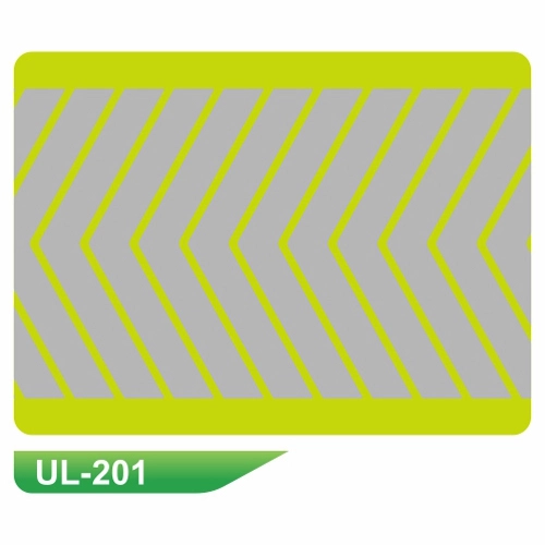 ul 201 for reflective tape pattern