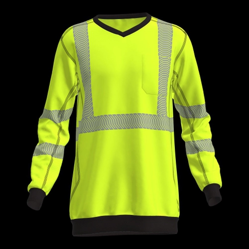 ul 322 for hi vis recycled fabric workwear