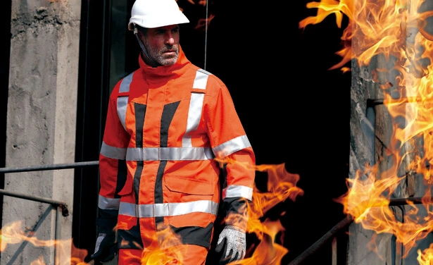 F032FR HI-VIS TWO-TONE FLAME RESISTANT JACKET