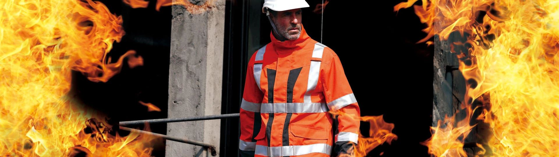 HI-VIS Flame Resistant Jacket & Trousers/Coverall