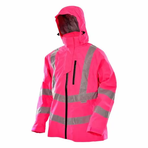 Pink Colour Rain Jacket